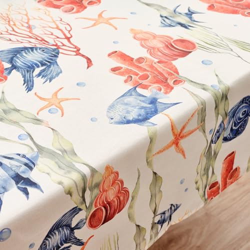 Nappe multicolore en coton pour des repas conviviaux en famille BELUM