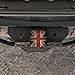Swono Towing Hitch Cover UK Flag, Vintage United Kingdom British Flag Trailer Hitch Tube Cover Plug Cap Universal Fit 2 Inch Receiver Hitch Covers for Pickup Trucks SUV Cars