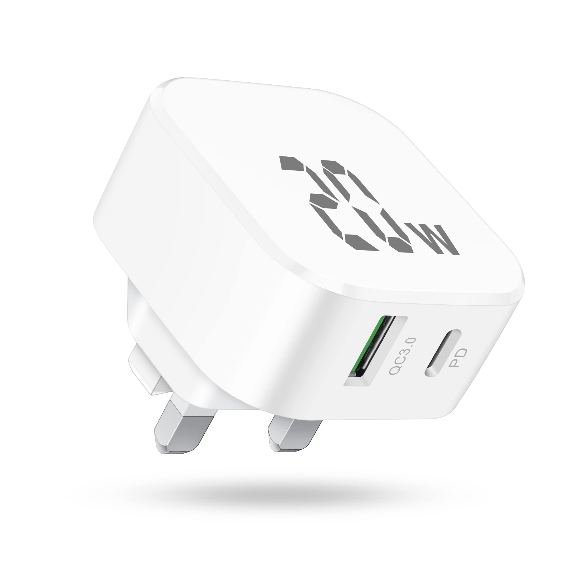 LUOSIKE 20W USB C Charger, iPhone 15 Charger, 2-port Fast Charger Plug with PD/QC, Compatible with iPhone 15/14/13/12/11/Pro Max/Plus/mini/SE/XS/XR/X/8//MagSafe, iPad, Samsung, Xiaomi, Google, etc.