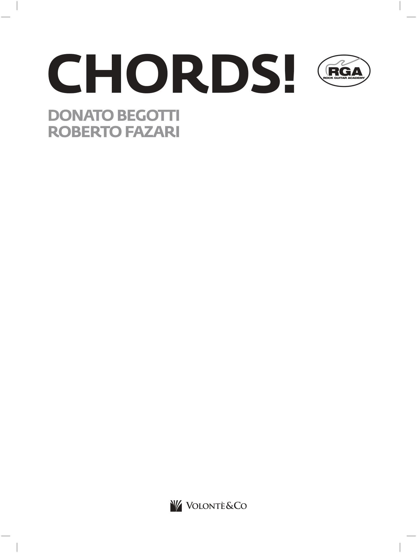 Chords! Ediz. italiana