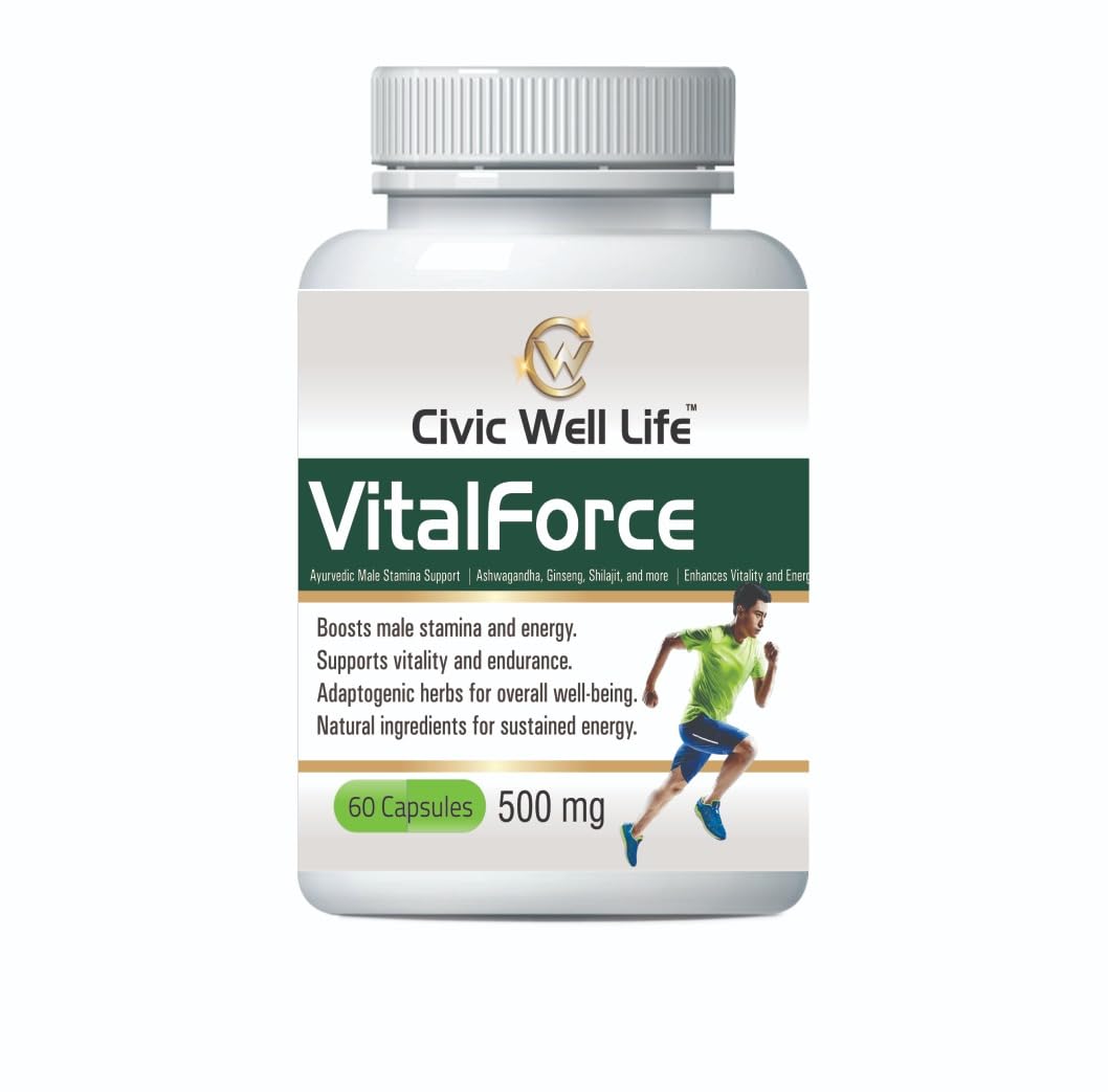 Vital Force 60 Capsule Civic Welllife Gold Essence Vitality Capsules