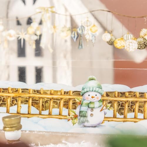 Image of 6 Rolls Winter PET Washi Tape,Nature Landscape Tape Stickers for Journaling Supplies,Scrapbooking,Junk Journal,Journaling,DIY Arts Crafts,Notebook,Phone Case,Cups(Winter)