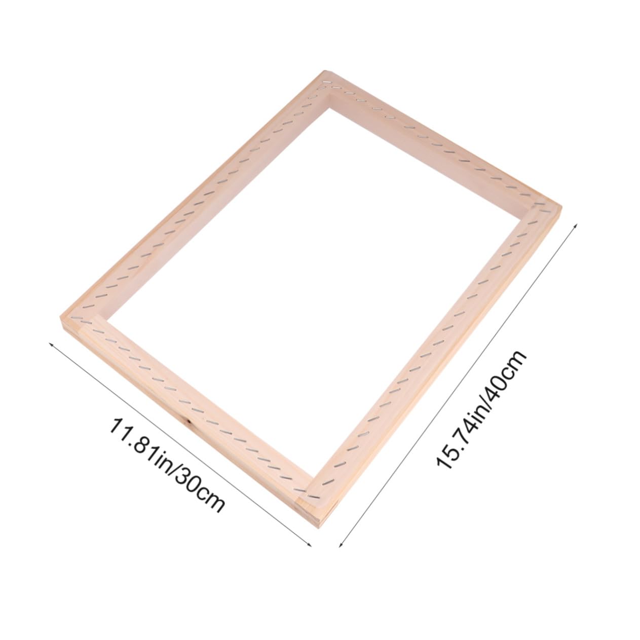 SEWOART 20 Stück Siebdruckset mit Holz Druckrahmen und Rakel