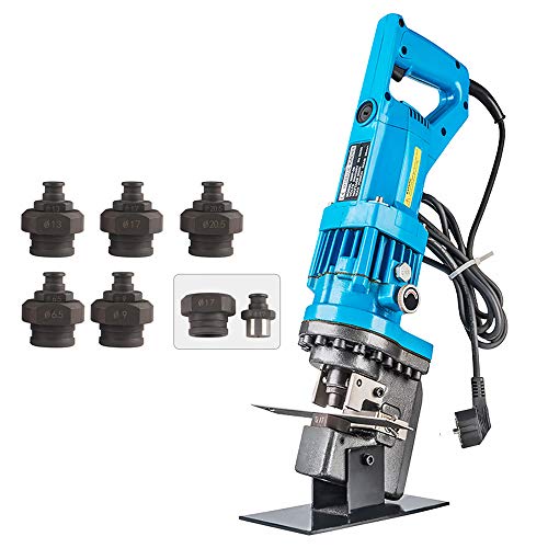 CGOLDENWALL φ 6.5 to 20.5 mm Electric Hydraulic Puncher 5 Types Hydraulic Punch Drilling Hydraulic Punch Hydraulic Hole Punching Tool with Dice for Drilling Copper Aluminum Steel Iron Plate