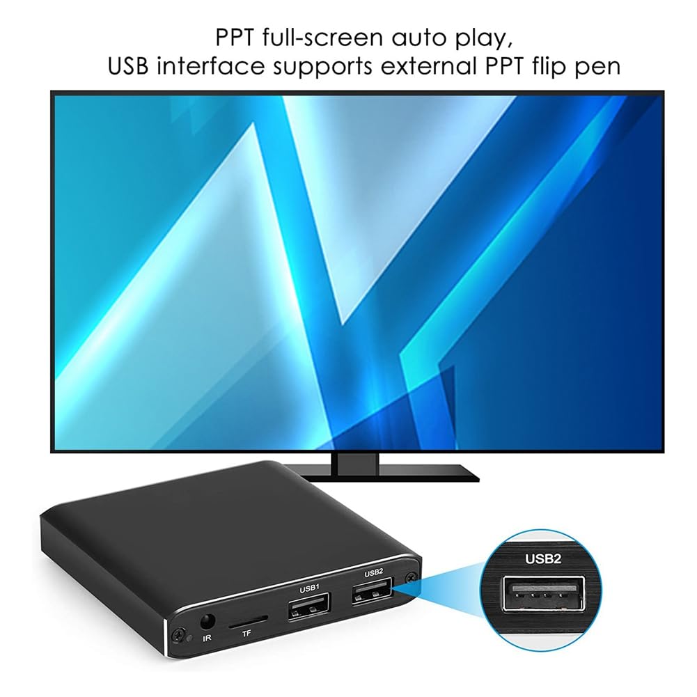 Odtwarzacz multimedialny, 4K 265, odtwarzacz reklamowy, automatyczne odtwarzanie w pętli z dyskiem twardym TF/AV/USB, odtwarzacz multimedialny 1080p HD, wtyczka UE