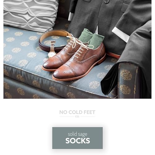 Fun Green Colorful Novelty Socks for Men for Dress Casual Formal Groomsmen Wedding, 6 Pack3