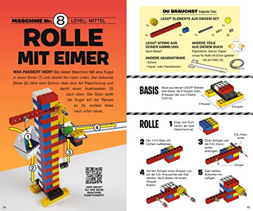 LEGO® Kettenreaktionen: Baue dir 10 bewegliche Maschinen: Neue Tricks für deine Steine - mit über 30 LEGO® Elementen – Bild 8