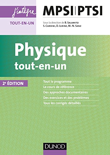 Télécharger Physique tout-en-un MPSI-PTSI - 2e éd livre En ligne