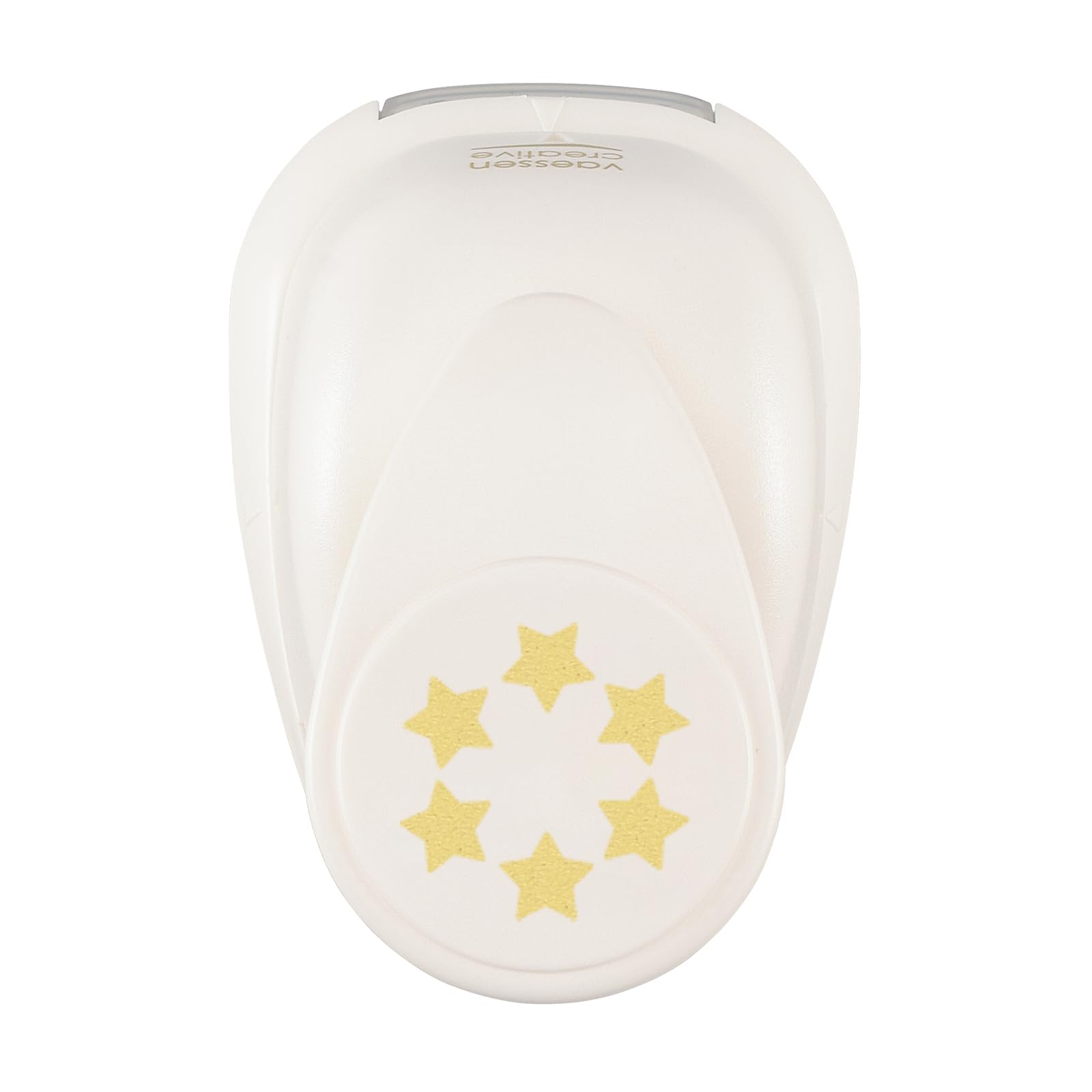 Vaessen Creative Craft Punch Christmas - Stars - Ø 0.9 x 0.94" - Paper Punch for Crafting, Card Making and Scrapbooking
