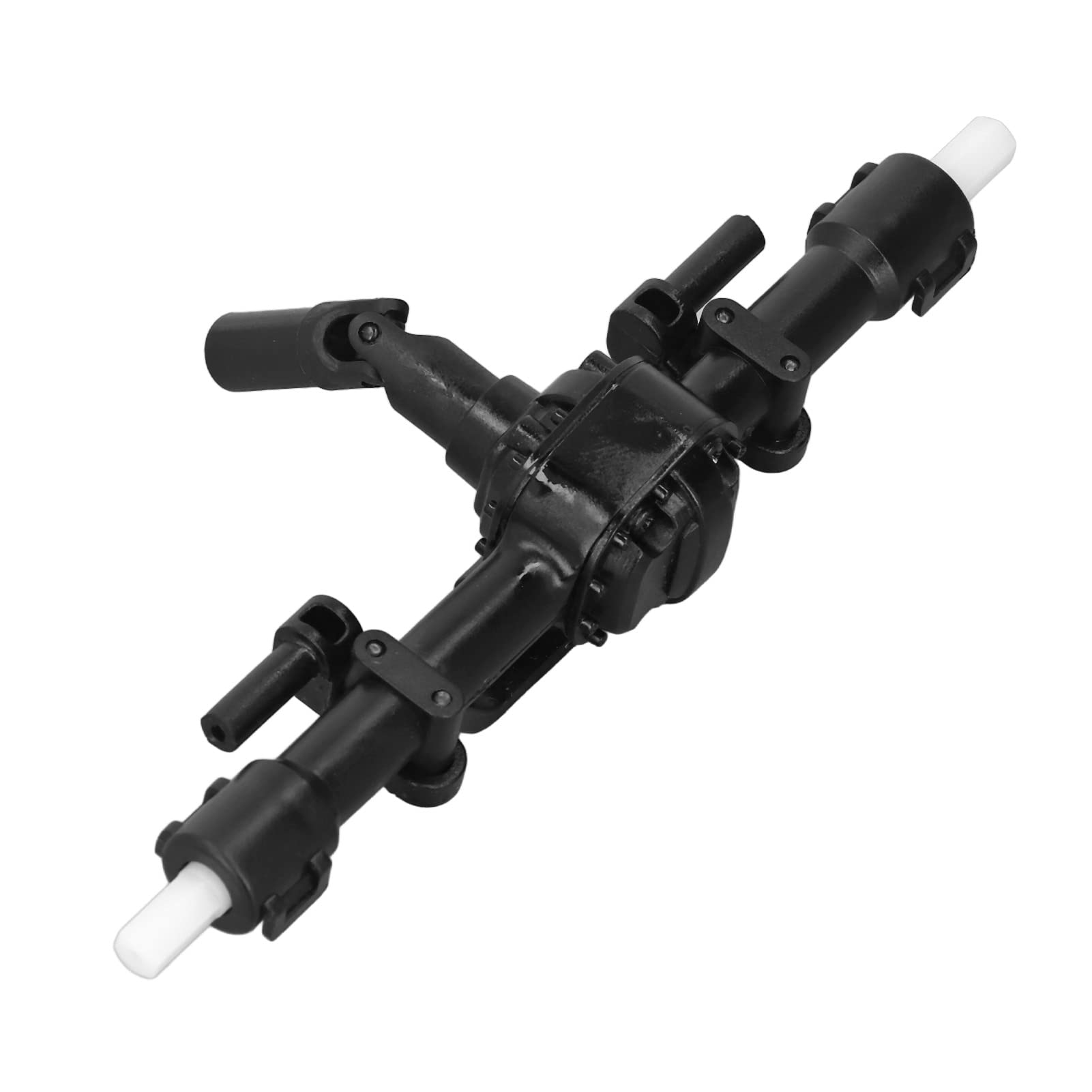 Alomejor RC Rear Axle Steel Wearproof Stable Precise Rust Prevention Rear Axle Upgrade Steel Gear for MN90 MN91 MN99S 1/12 RC Cars