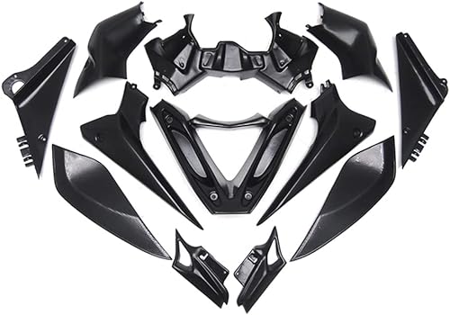Miniatura 3 de FLPRO - Carenado completo de motocicleta para Yamaha FZ6R 2009 2010 09 10 FZ-6R de plástico ABS brillante blanco negro kit de carrocería del mercado