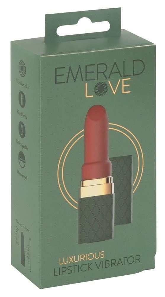 Emerald Love Luxurious Vibrator Green One Size
