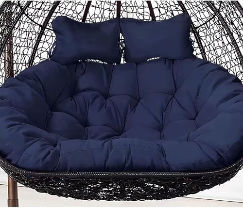 Almohadilla gruesa de la silla del huevo de 60x43 pulgadas con almohada