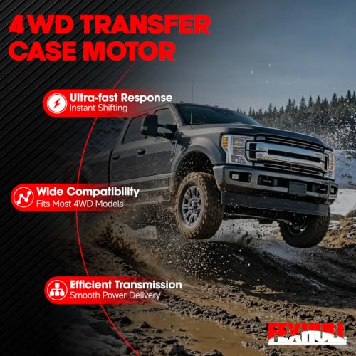 Image of 600-805 4WD Transfer Case Motor Fit for Ford Excursion F250 F350 F450 F550 Super Duty 2000-2005 1999-2016,Replaces# 706600805CMC YC3Z7G360AA 48-205 83-205 600805