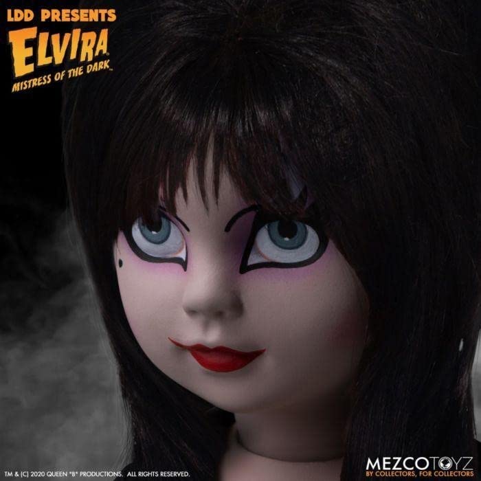 Muñeca Mezco Elvira Mistress of The Dark miniatura 7