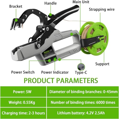 Machine de fixation automatique pour tuteurer sans effort les branches lourdes - 6