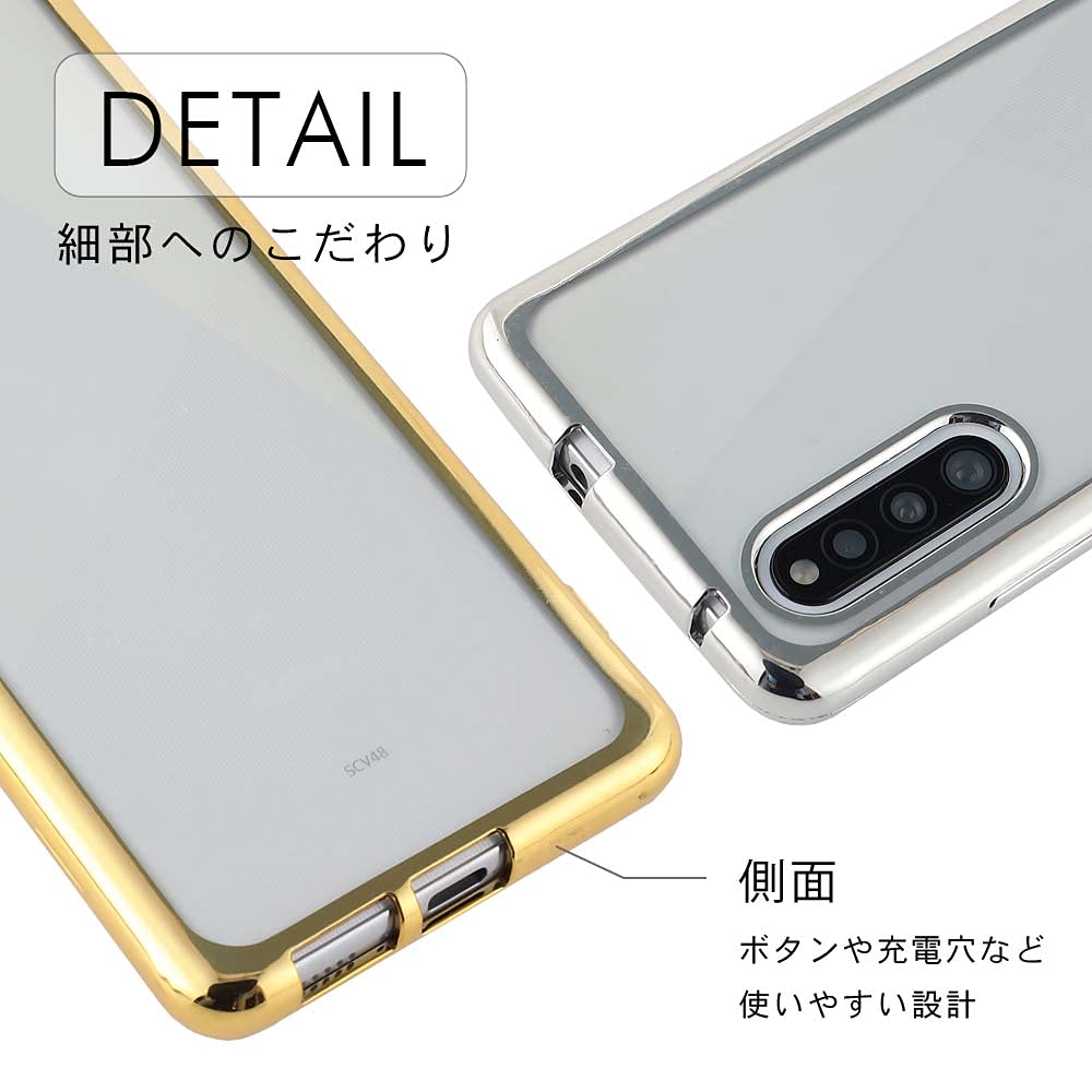 Amazon | Galaxy A41 ケース TPU color GalaxyA41 ソフトケース 透明