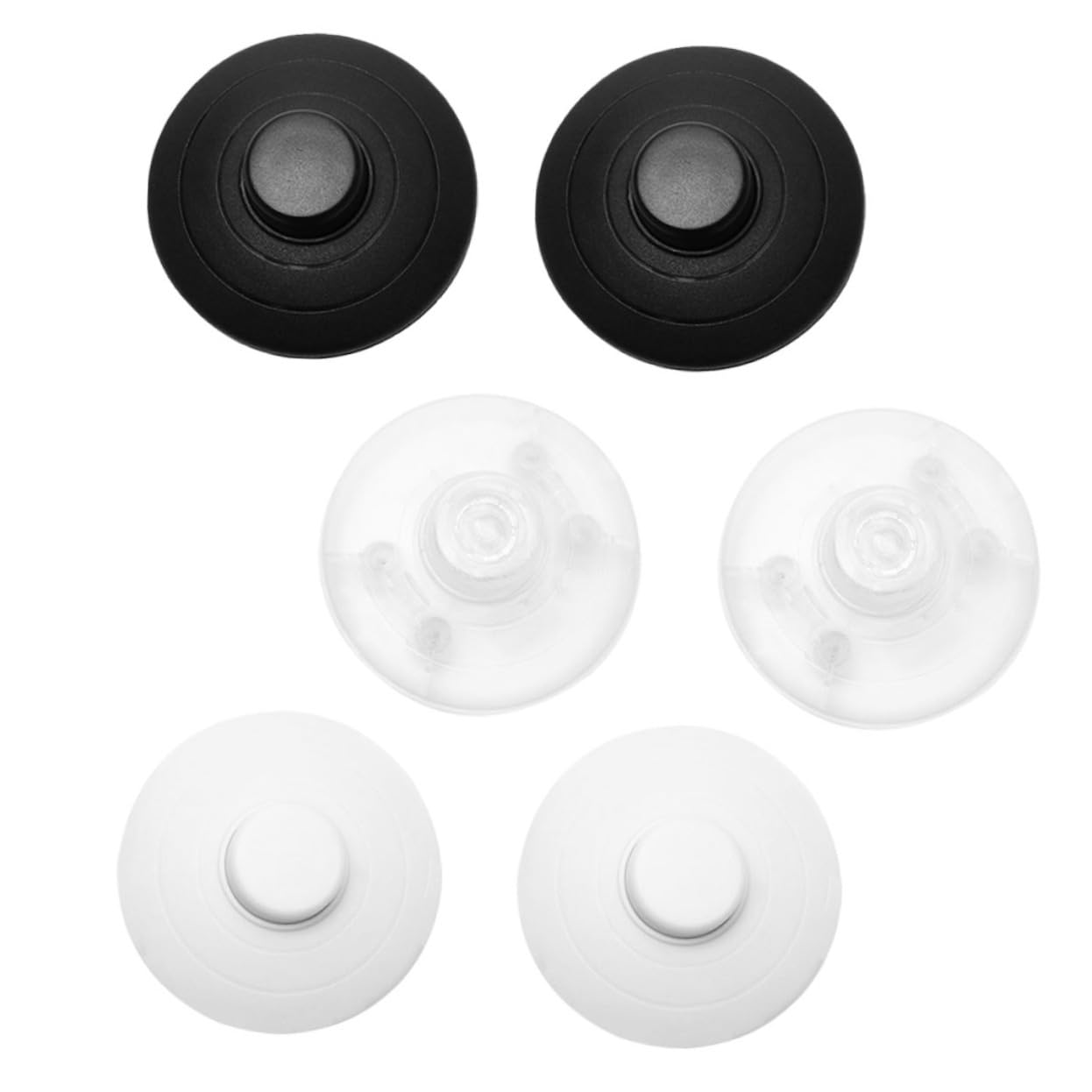 CIYODO 6pcs Foot Light Switch Foot Switch Pedal Foot for Light Electric Light Switch Pedal Lamp Foot Switch Round Foot Button Lamp Foot Switch for Lamp Foot Pedal Push Round Floor Lamp Pp