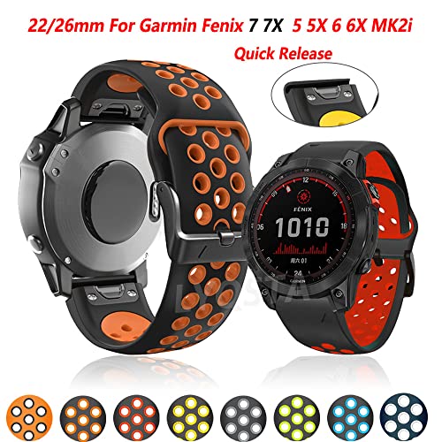 Correa de silicona Garmin Epix y Forerunner 945 repuesto de liberación rápida 2