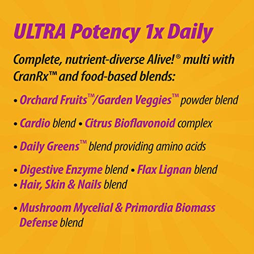Nature's Way, Multivitamin Alive Once Daily Women Tablets, 60 Count - image 4