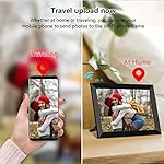 FRAMEO Digital Photo Frame WiFi 32GB 10.1 Inch 1280x800 IPS Touch Screen Digital Picture Frame Easy Setup Share Photo or Video via Frameo APP - Image 4