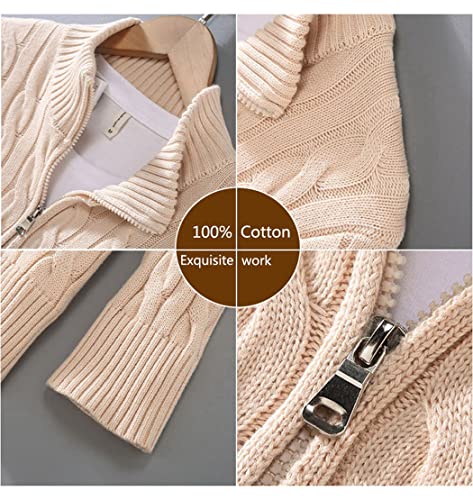 Pulls d'hiver homme pull tricoté décontracté coton XXL - 4