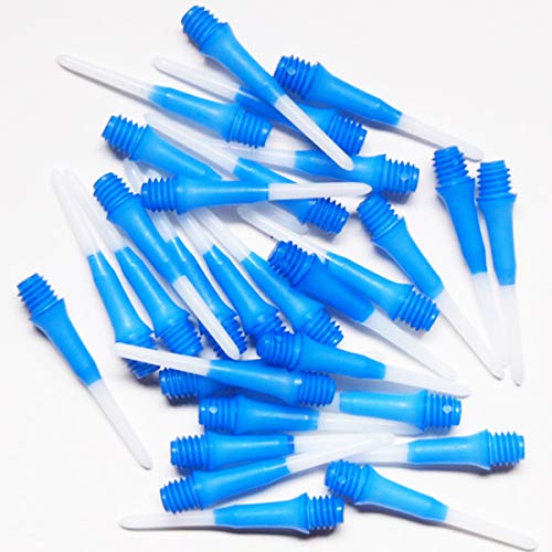Pointe souple de rechange pour fléchettes LSTYLE Lippoint bleu foncé, filetage standard durable
