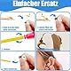 FLEXNOVA 16 Stück Hörgeräte Filter, Hörgerätefilter Hörgeräte Reinigungsset Zubehör mit Reinigungsbürste und -tuch 1,3 mm Durchmesser Reinigung Filter Cerumenfilter Wachsschutzfilter für Hörgeräte