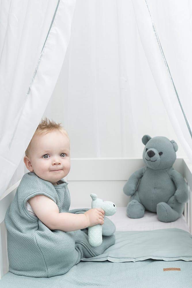 Baby's Only - Saco de dormir teddy Classic - Stonegreen - 70 cm