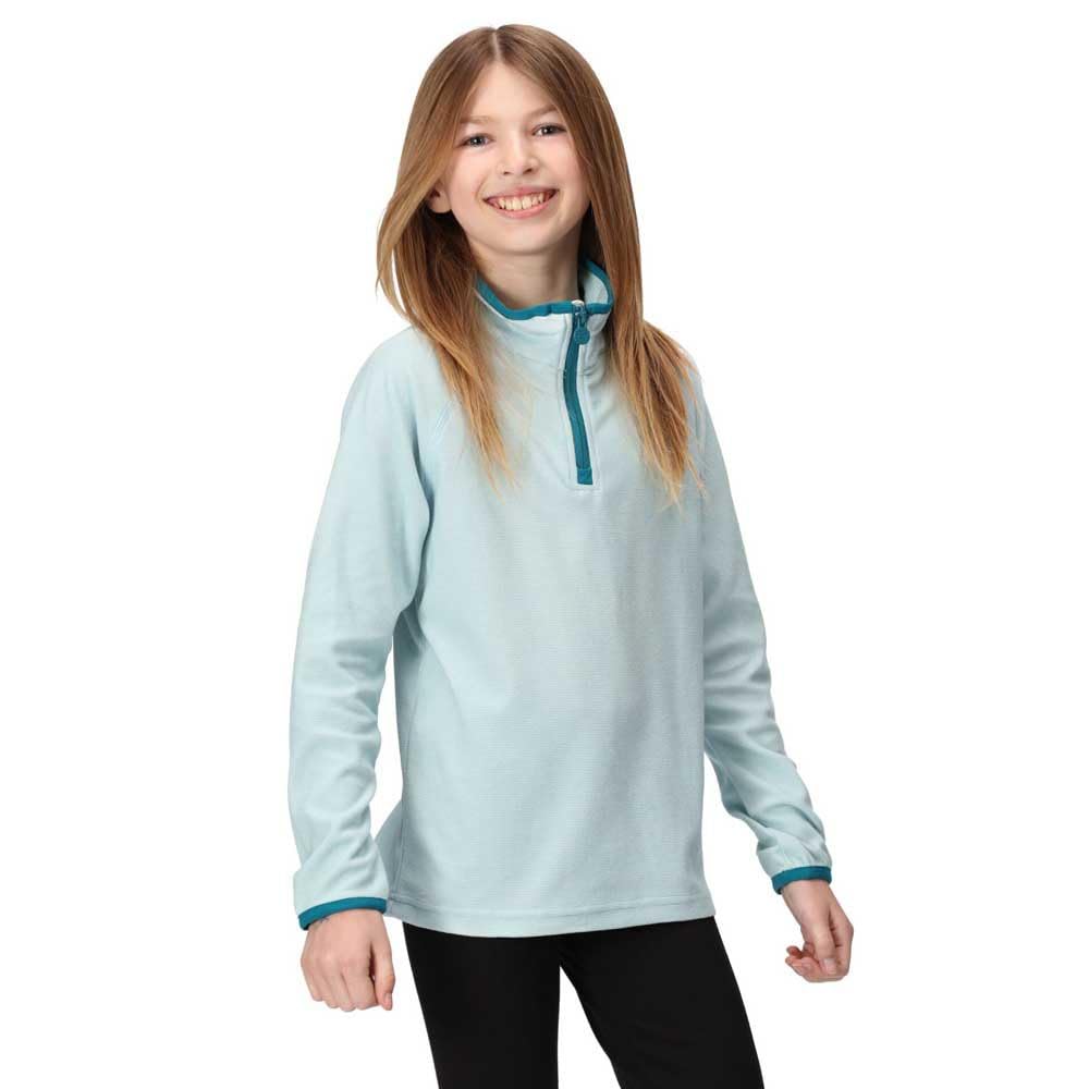 Regatta Loco Half Zip Fleece Sea Haze 3-4yrs
