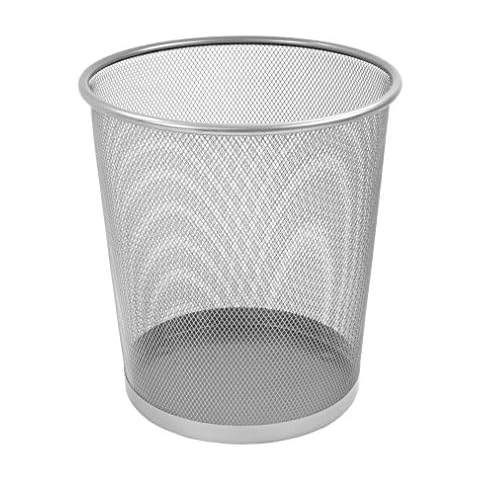 OSCO Silver Wiremesh Waste Paper Basket Cover