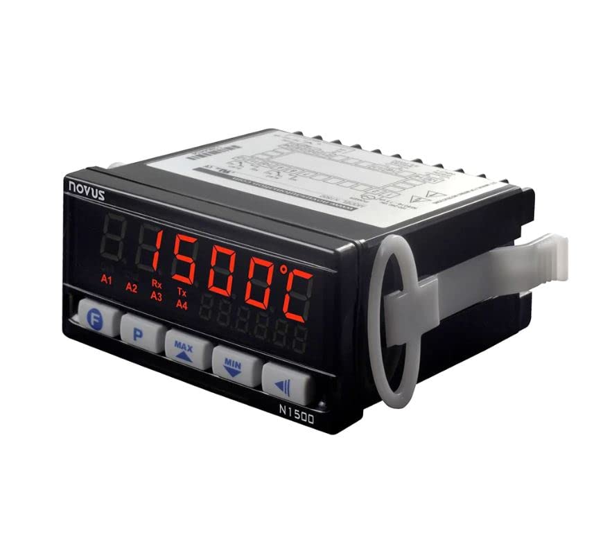 81500LC410 N1500-LC Load Cell Indicator, 2 relays, 4-20 mA, 96x48mm (1/8 DIN)