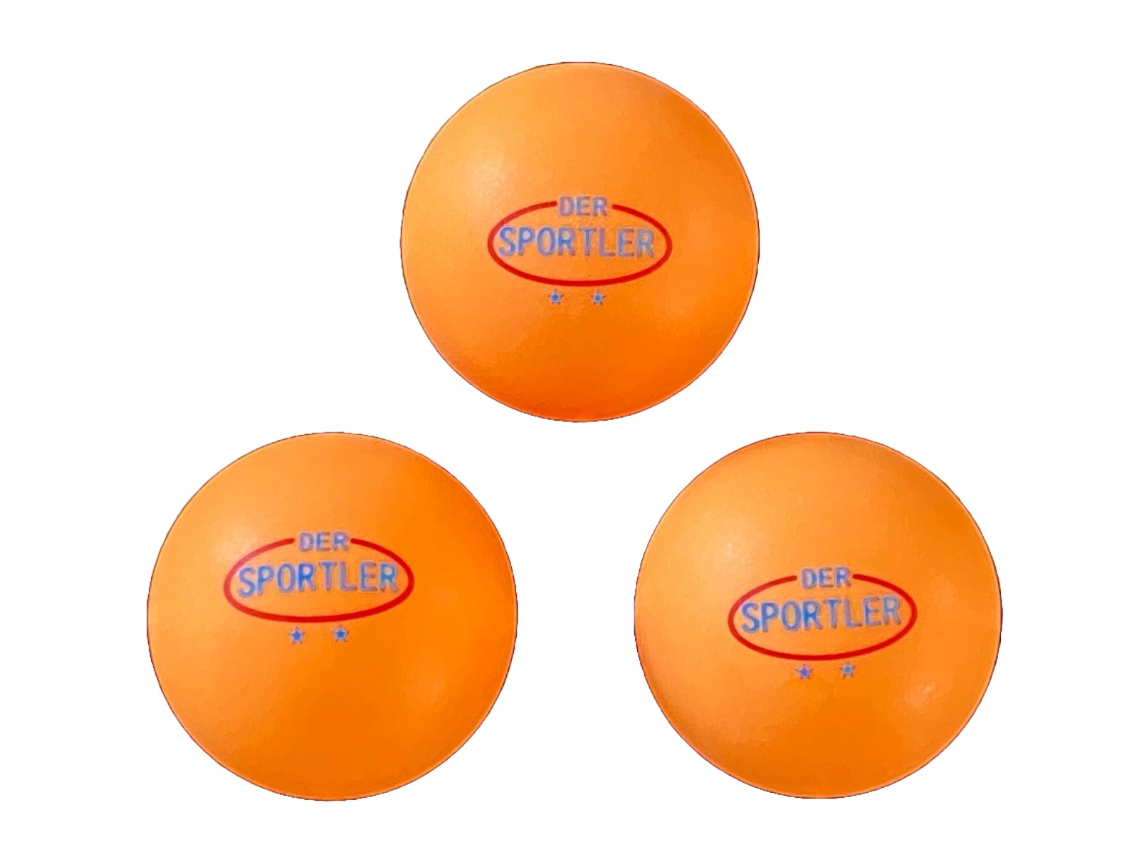 GmbH 72 TT-Bälle Tischtennisbälle 40mm Gute Trainingsqual. ** orange (Versand aus D)