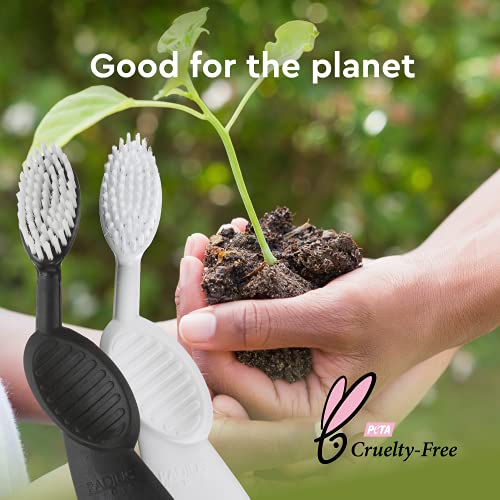 RADIUS Scuba Zahnbürste für die rechte Hand, verschiedene Farben, 6 Stück – Bild 6