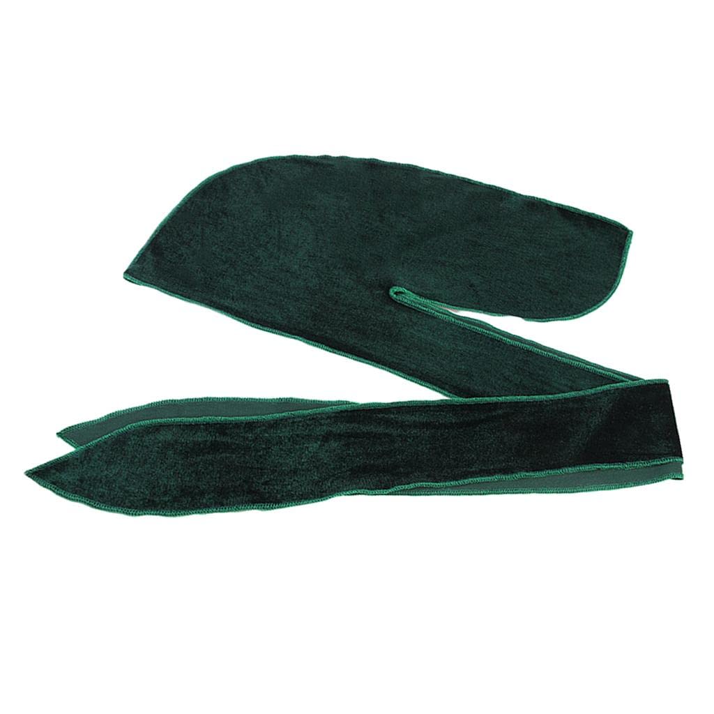 Men Lady Velvet Bandana Durag Headwear Silk Pirate Cap Wrap Hat Green'|Clothing, Shoes & Accessories | Mens Accessories | Hats'| Hats'|Hats'-image-41