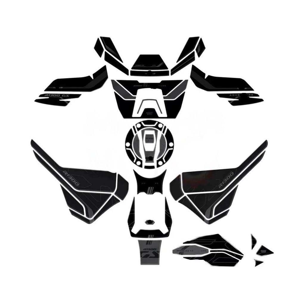 Fuel Tank Protector for R 1300 GS for Adventure R1300GS ADV for Trophy 2025 Motorcycle Epoxy Resin Tank Pad Protection Sticker