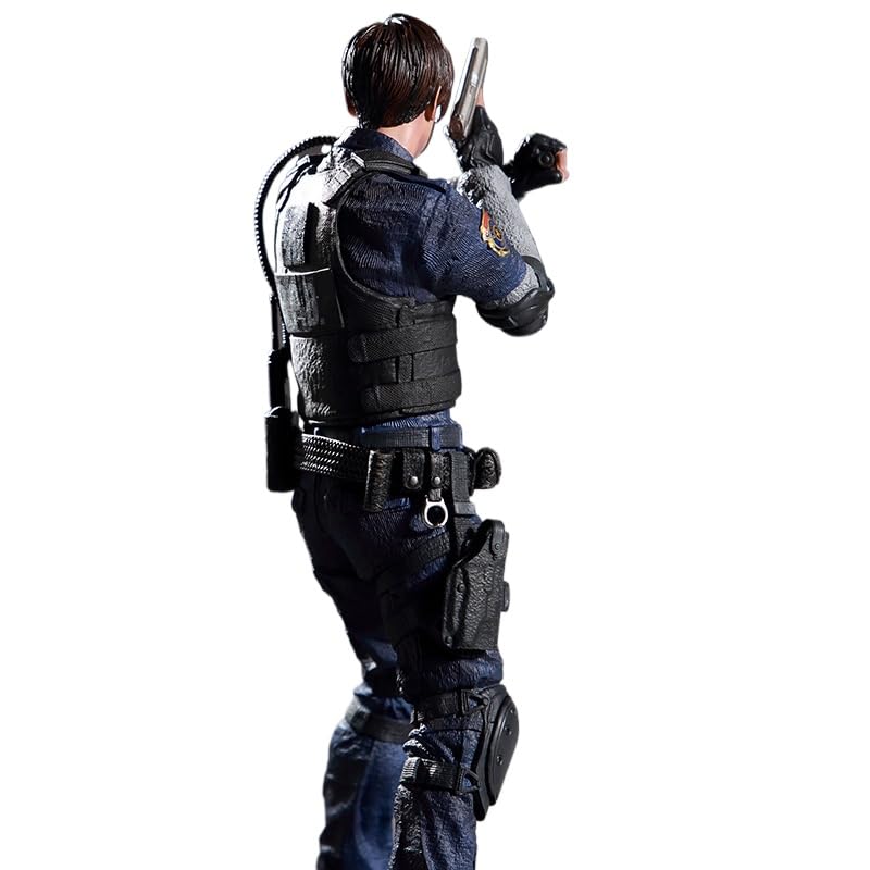REOZIGN Leon Figurine 9 Schwerter Leon Scott Kennedy Anime Figuren 32 cm / 12,6 Zoll PVC Charakter Figur Cosplay Handwerk Geschenke