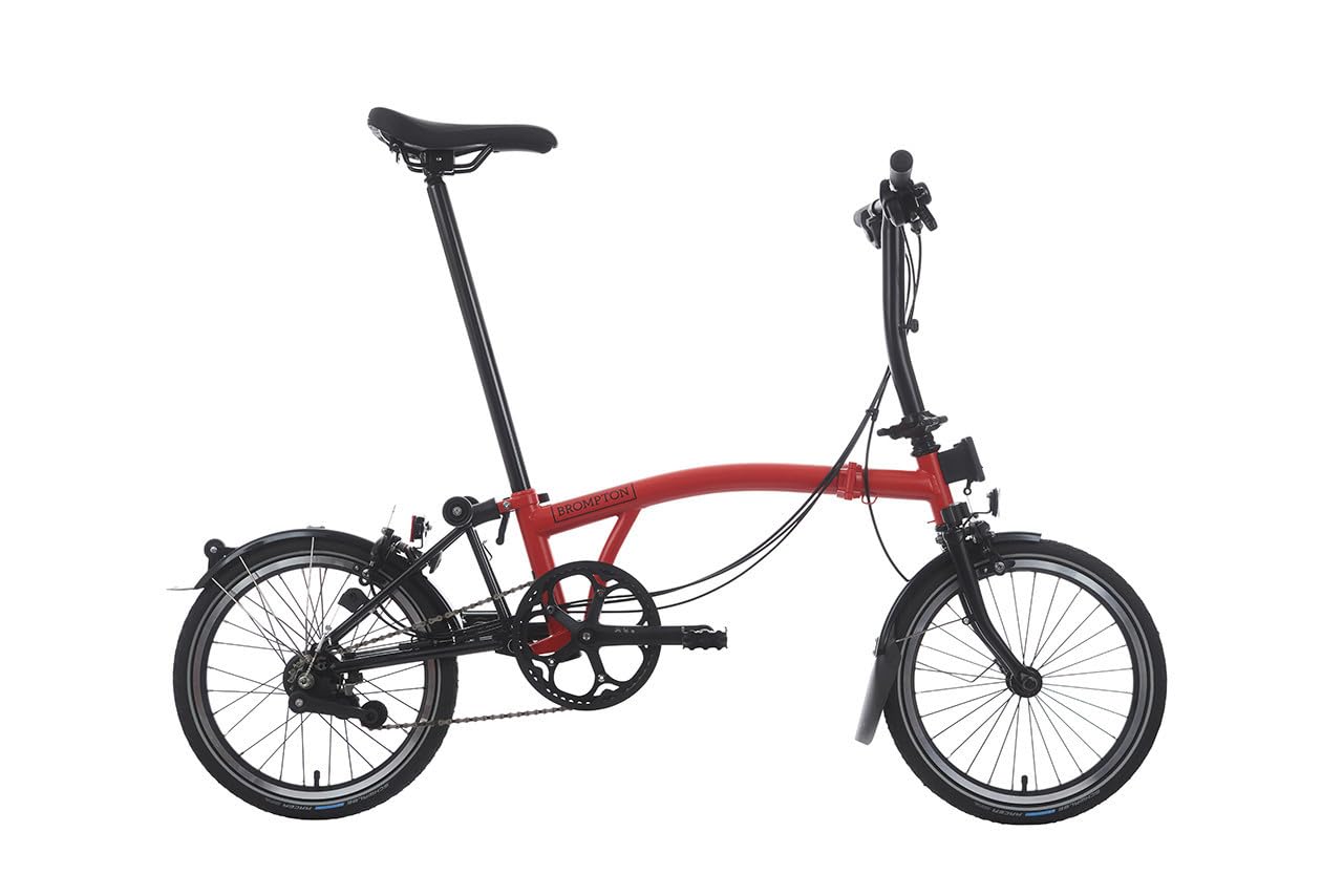 Brompton Folding Commuter Bike C Line 6-Speed | Compact, Lightweight, Urban Bike for Adults