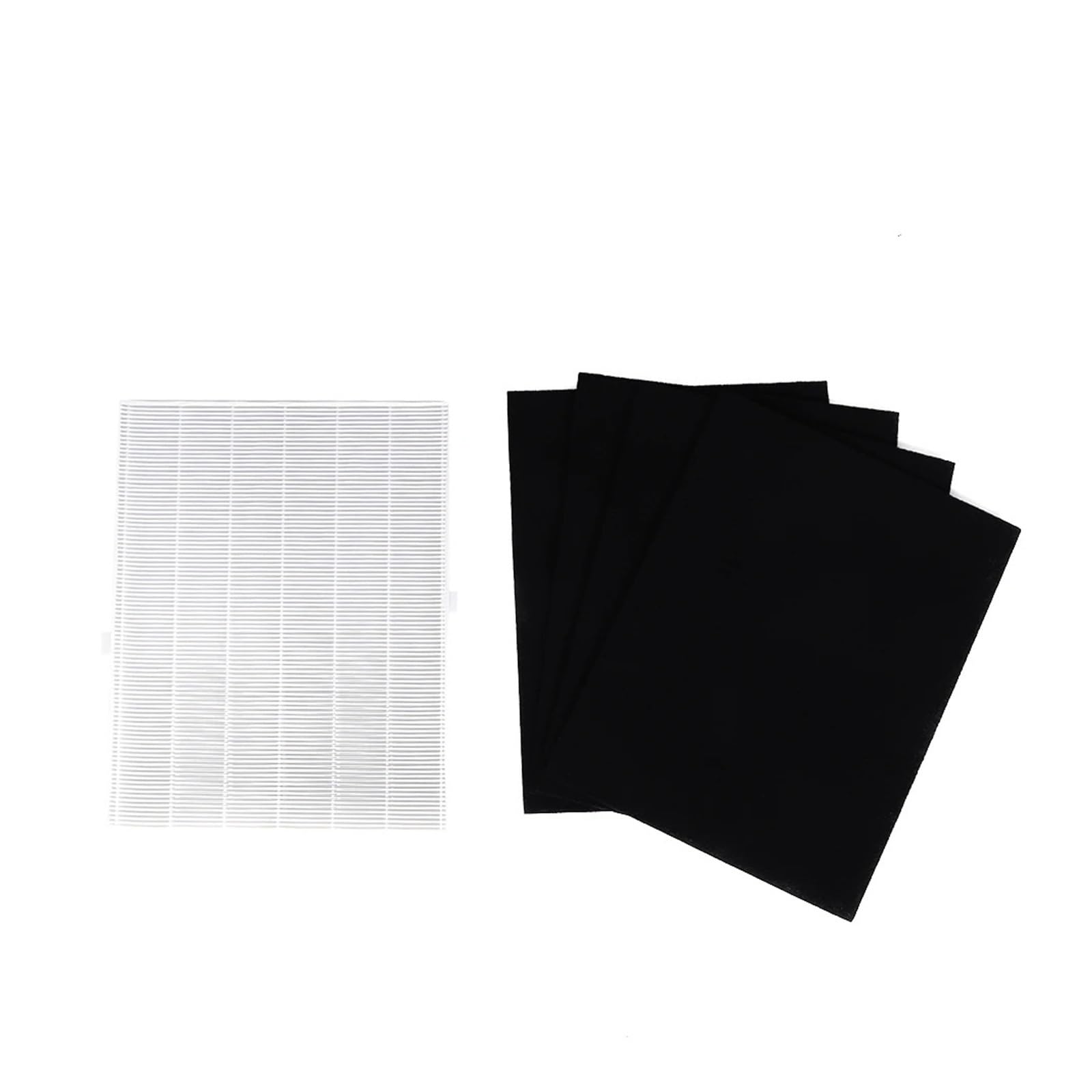 4 Pcs Carbon Pre-filters And 1 Pcs Main HEPA Filter，Compatible For Winix 115115 5300 5500 6300 Air Purifier，High Efficiency，Low Noise，Long Lasting