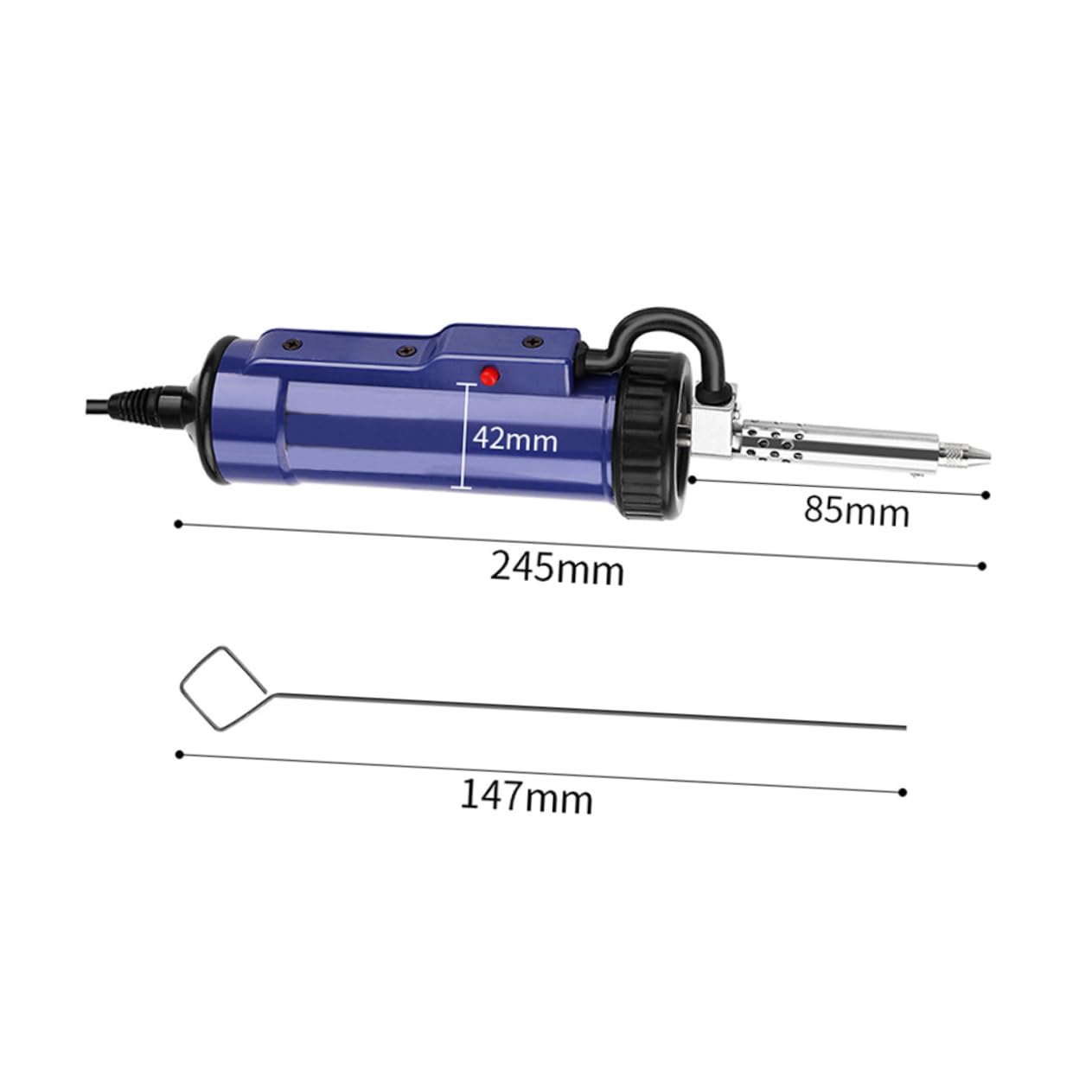 Pompe à Dessouder Électrique 350 W, Aspiration Rapide