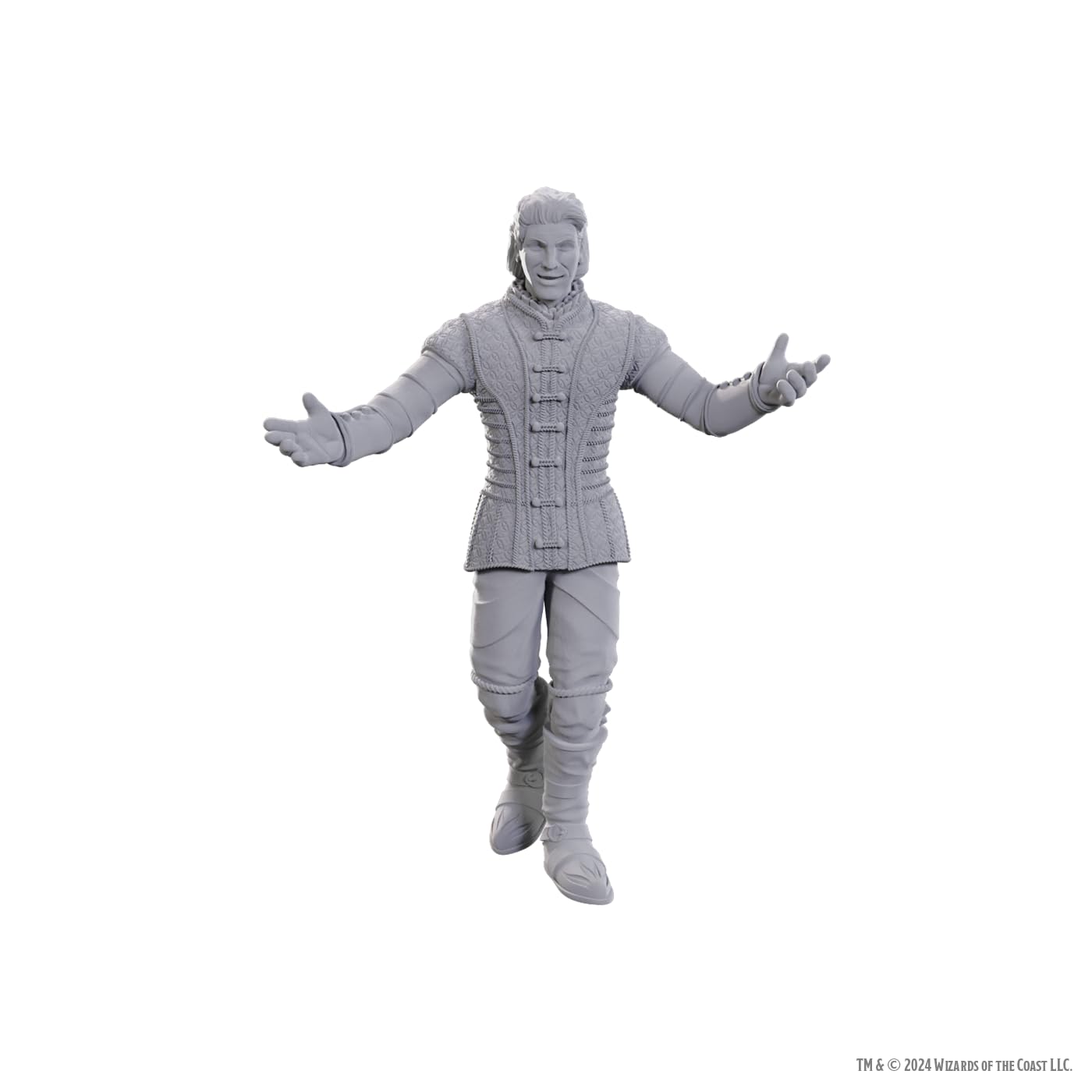 Wizkids, D&D Nolzurs Marvelous Miniatures: Special Edition Baldurs Gate 3, Sarevok Anchev & Raphael, Gray With Accent Colors - Image 2