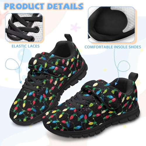 Kids Shoes Rainbow Flame Print Boys Girls Walking Sneakers Non-Slip Lightweight Breathable Sports Running Tennis Shoes Non-Lace-Up Sneaker4