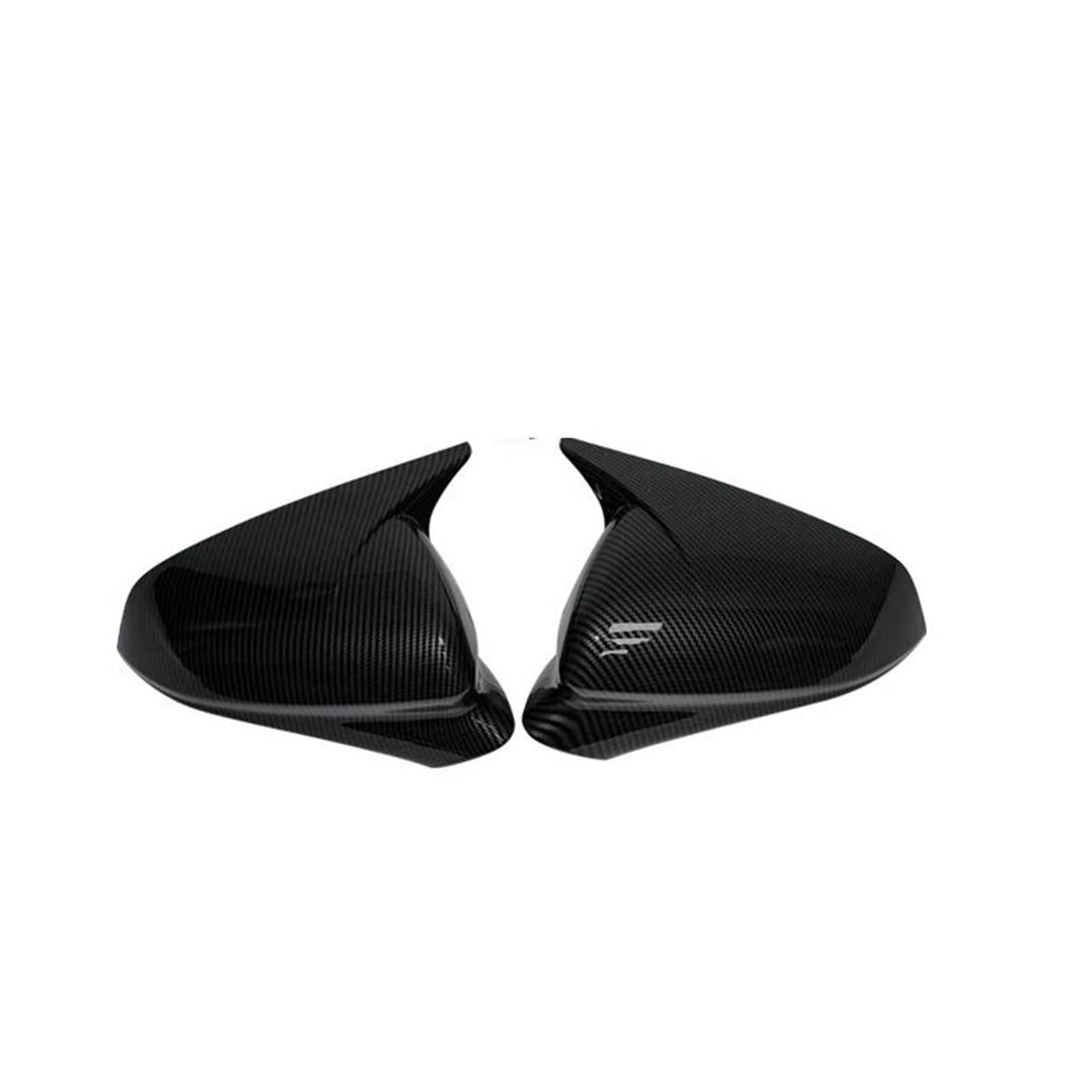 Retrovisor Tapa Carcasas Exteriores Retrovisores Para Seat Para León MK4 Para Cupra Para Formentor 2020-2024 Tapa Espejo Efecto Carbono En Negro Brillante(aspecto carbono)