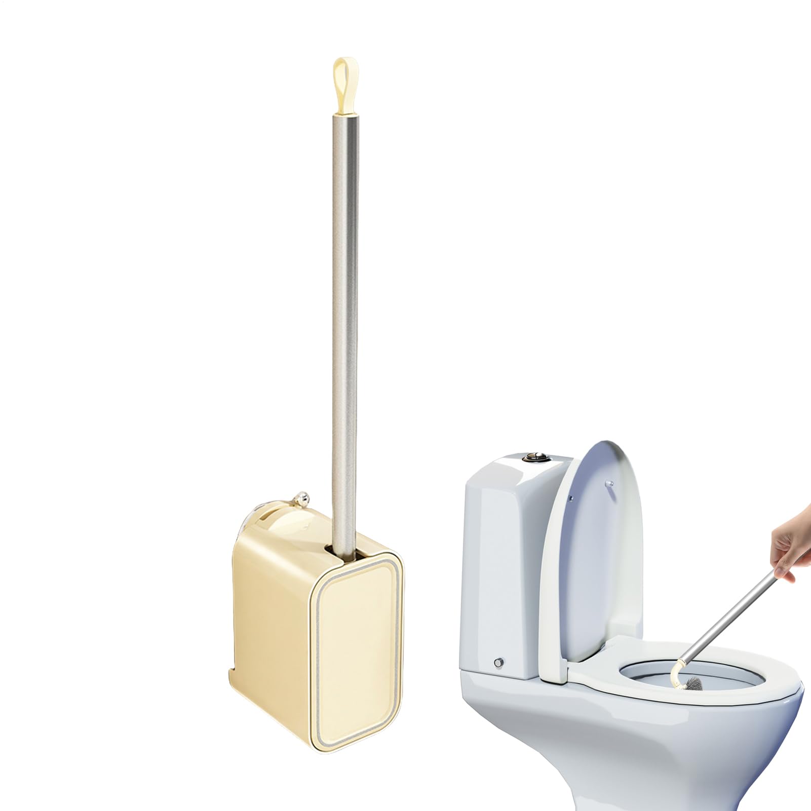 Brosse de toilette pour carrelage mural éliminant les taches de WC
