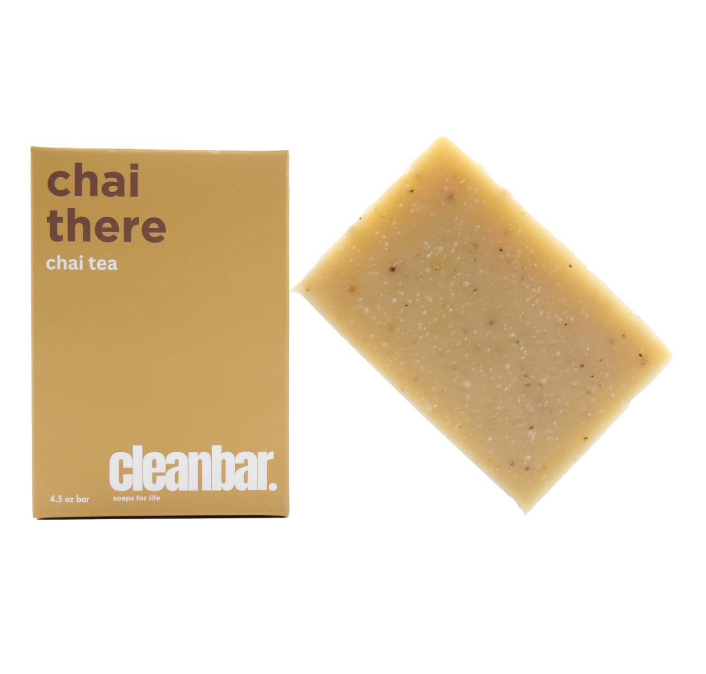 Cleanbar All-Natural Bar Soap - Chai There - Chai, Cinnamon, Clove, Orange and Spice Exfoliating Bar Soap