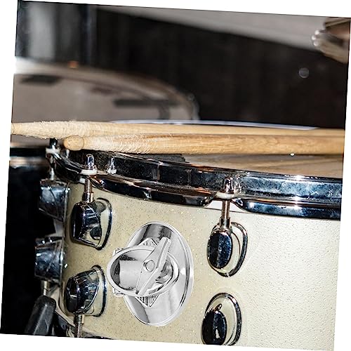 Abrazadera para pata de floor tom BESPORTBLE, base de montaje para batería, accesorio de aleación de zinc miniatura 3