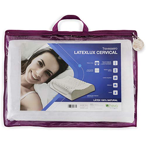 Travesseiro Latexlux Cervical