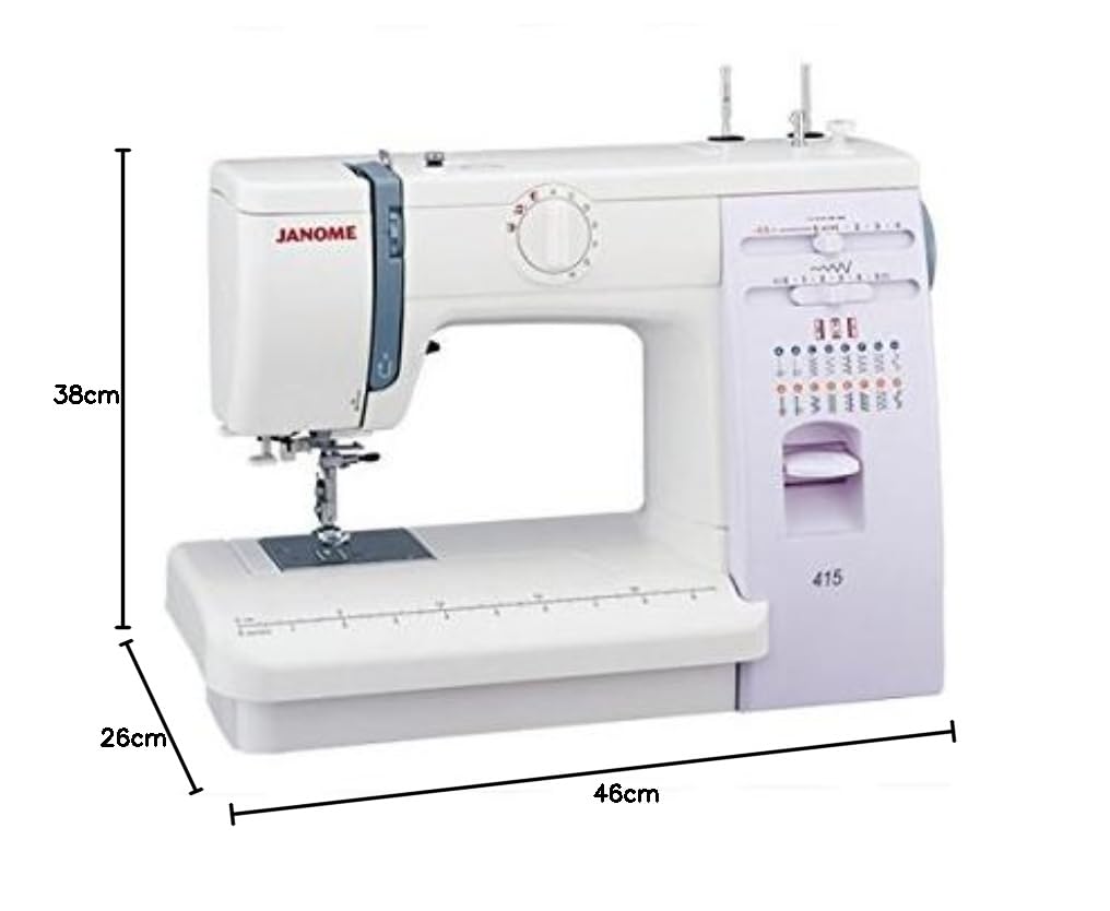 Janome Macchina da Cucire 415 – Garanzia 5 Anni
