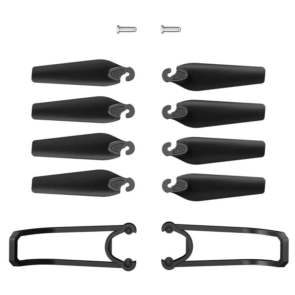 Black Accessory kit for E58 Folding Quadcopter Remote Drone Propeller and Protective Cover
