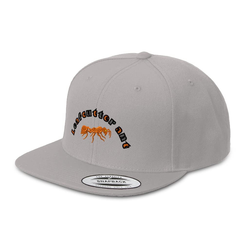 Speedy Pros Snapback Hats for Men & Women Leafcutter Ant Insects Acrylic Flat Bill Baseball Cap